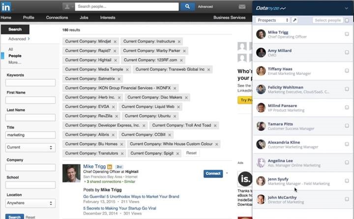 Datanzye Insider Dropping LinkedIn Feature – GZ Consulting